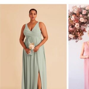 Birdy Grey Sage Green Maxi Dress